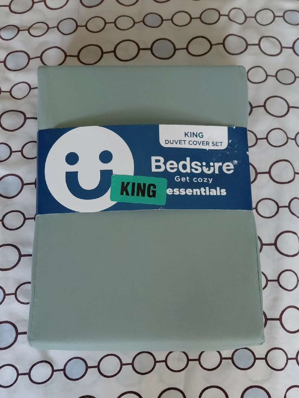 Bedsure Sage Green King Duvet Cover Set - Essential Comfort